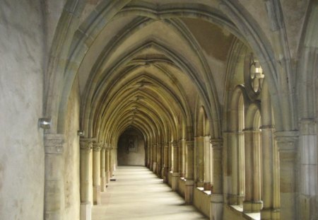 Monastery - monastery, ancient, beautiful, architecture, religious