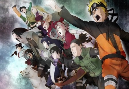 Naruto Group - naruto, anime, fight, group