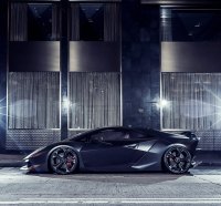 Black Lamborghini Sesto Elemento