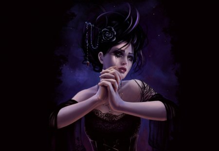 Dark Women - cg, women, fantasy, dark