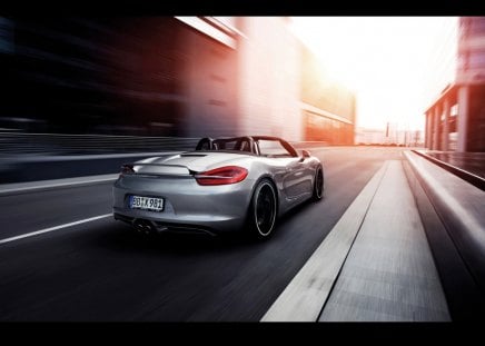 2013 TechArt Porsche Boxster Motion Rear - motion, rear, porsche, 2013, techart, boxster