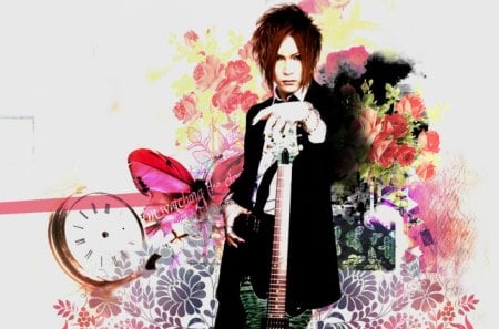 Born in bloom - jrock, the gazette, uruha, guitarist