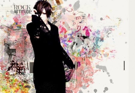 I reach to hold what makes me alive - jrock, the gazette, guitarist, aoi