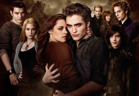 Twilight Protagonists - vampire, fantasy, teens, fiction, twilight, movie, nice