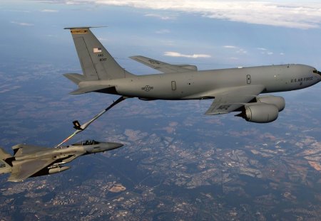 Aircraft Aerial Refueling - aircraft, aerial, high, amazing, refueling, nice, cool