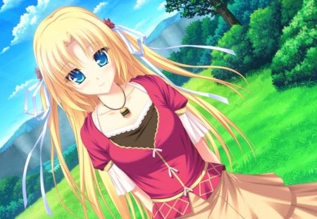 Carlyle Mel - anime, cute, girl, pretty