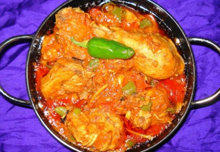 CHICIKEN MASALA HANDI - hot, food, nice, cool, wallpaper