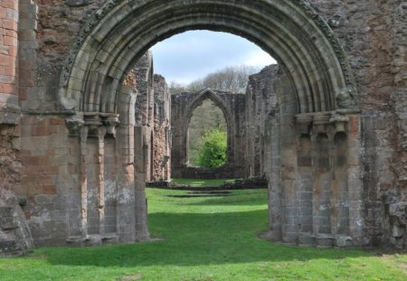 Lilleshall Abbey, Shropshire England - england, medieval, ancient, ruins