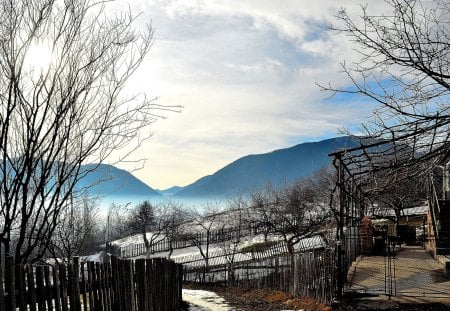 step carefully - brasov, nature, zarnesti, landscape