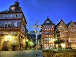 town center in herborn germany