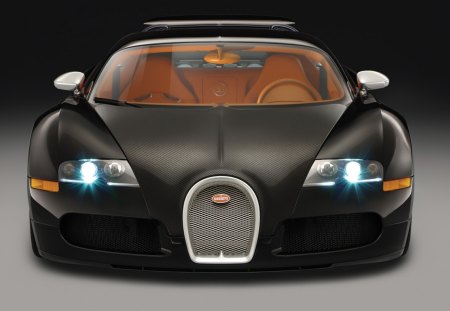 bugatti veyron - road, bugatti, veyron, car