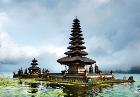 Ulun Danu Temple, Bali - temple, danu, ulun, bali