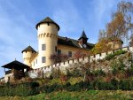 Castle Tentschach, Klagenfurt in Austria.