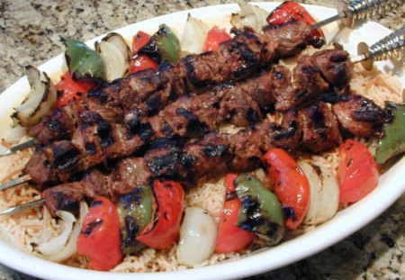 GRILL KABAB - nice, hot, cool, food, wallaper