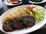 CHAPLI KABAB AND RICE