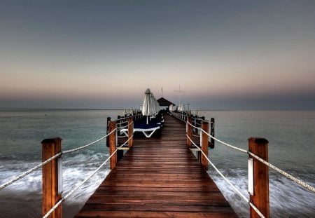 ROMANCE POINT - Romance, docks, Full HD, Love, pier