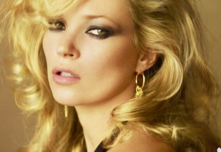 Kate Moss - blonde, kate, face, model