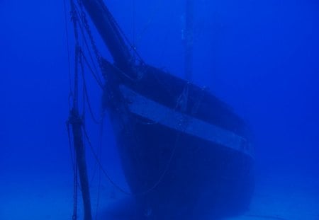 Ship Wreck - wrecked ship, ship wreck, underwater, Shipwreck, ship wreckage