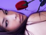 Sensual Beauty with a Red Rose