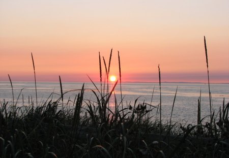 Sunset - nature, sky, ocean, sunset