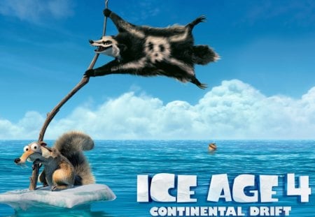 Ice Age 4 - 4, Movie, Age, Drift, Ice