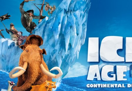 Ice Age 4 - ice, movie, 4, drift, age