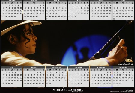 ~Happy 2013♥Calendar~ - happy  new year, entetainment, forever, calendar, beautiful, smooth criminal, annie are you ok, singer, love, michael jackson, music, dreams come true this year, dance