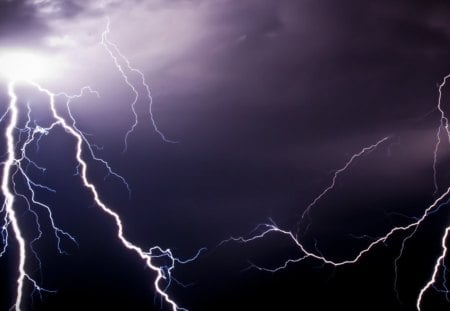 Lightning Strikes - sky, forces of nature, nature, other, entertainment