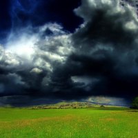 amazing stormy sky