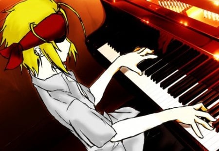 Angel Beats - anime, piano, i dont know his name, cant think of a fourth