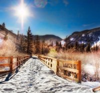 End of Aspen Trail, Indiana, USA