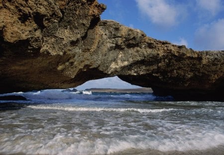 Untitled Wallpaper - natural bridge, aruba