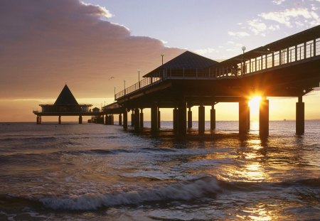 Untitled Wallpaper - sea bridge, usedom, heringsdorf island, germany