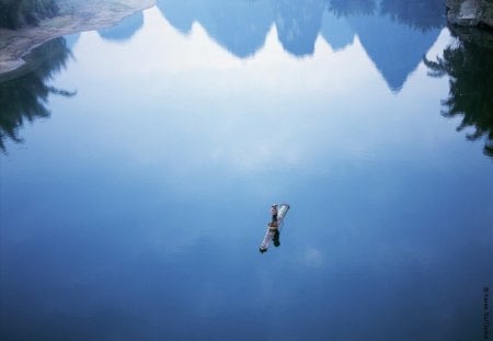 Untitled Wallpaper - white, lake, fisherman, great, shiney