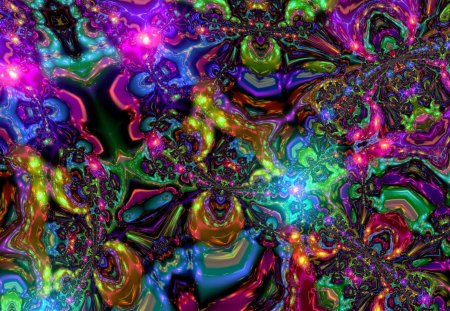 Psychedelic Water - psychedelic, abstract, light, mind teaser, colorful, crazy, awesome