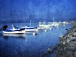 blue,blue boats