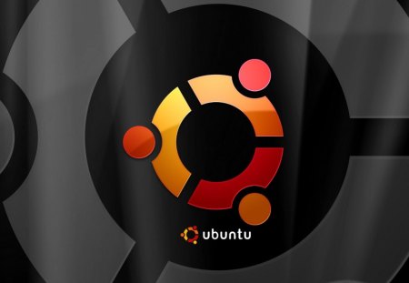 Ubuntu Dark Wallpaper - dark, ubuntu, linux, widescreen