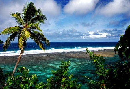 Dark Blue Sea - sea, nature, blue