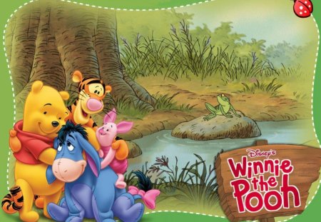 Winnie the Pooh - friends, cartoon