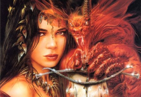 Luis Royo (Fissures of the Breeze) - woman, lady, female, girl, luis royo, fantasy