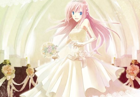 â™¥my wedding dressâ™¥ - wedding, anime, girl, dress, manga