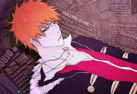 Kurosaki Ichigo - kurosaki ichigo, bleach, anime, ichigo kurosaki, ichigo