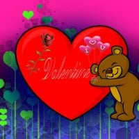 Valentine Bear