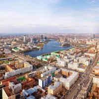 panorama of yekaterinburg russia