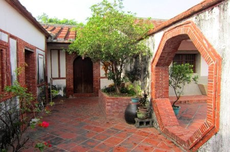 The Historic House - historic, red bricks, atrium, house