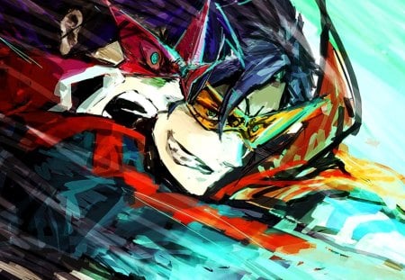 Simon And Kamina - Simon, Gurren Lagann, Tengan Toppa Gurren Lagann, Kamina