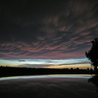 Clouds on Lake