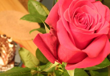 Romantic and Delicious - delicate, beautiful, flowers, sweet, delicious cake, love, forever, fresh, table, red rose, nature, romantic