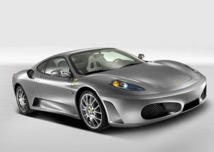 Ferrari F430 - exocit, silver, ferrari, super car