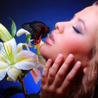 Beauty and the butterfly